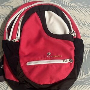 Sherpani Pink and Black Backpack